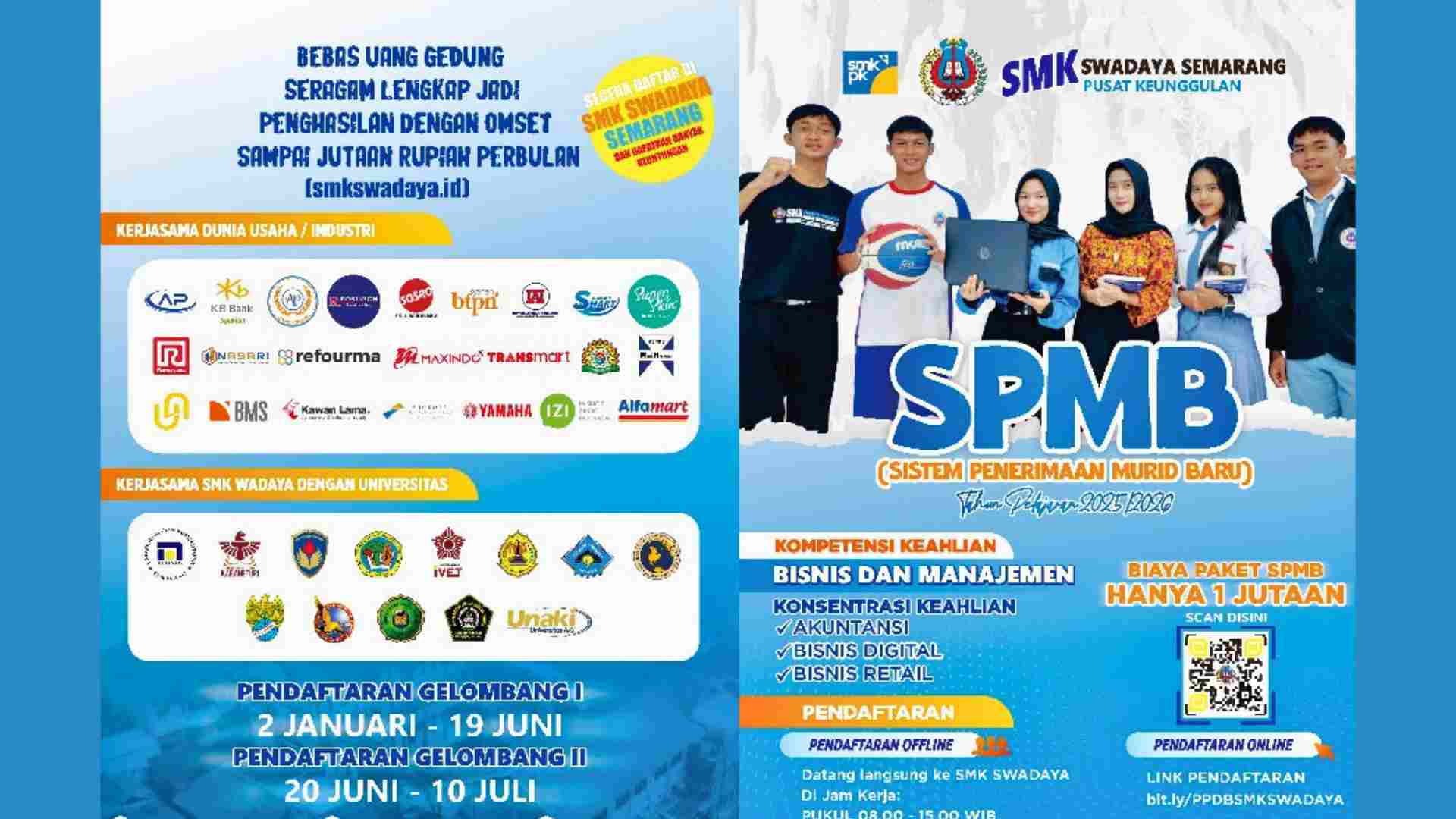 Read more about the article SMK Pusat Keunggulan Bisnis Digital : SMK Swadaya Semarang, ini Cara Daftarnya !!!