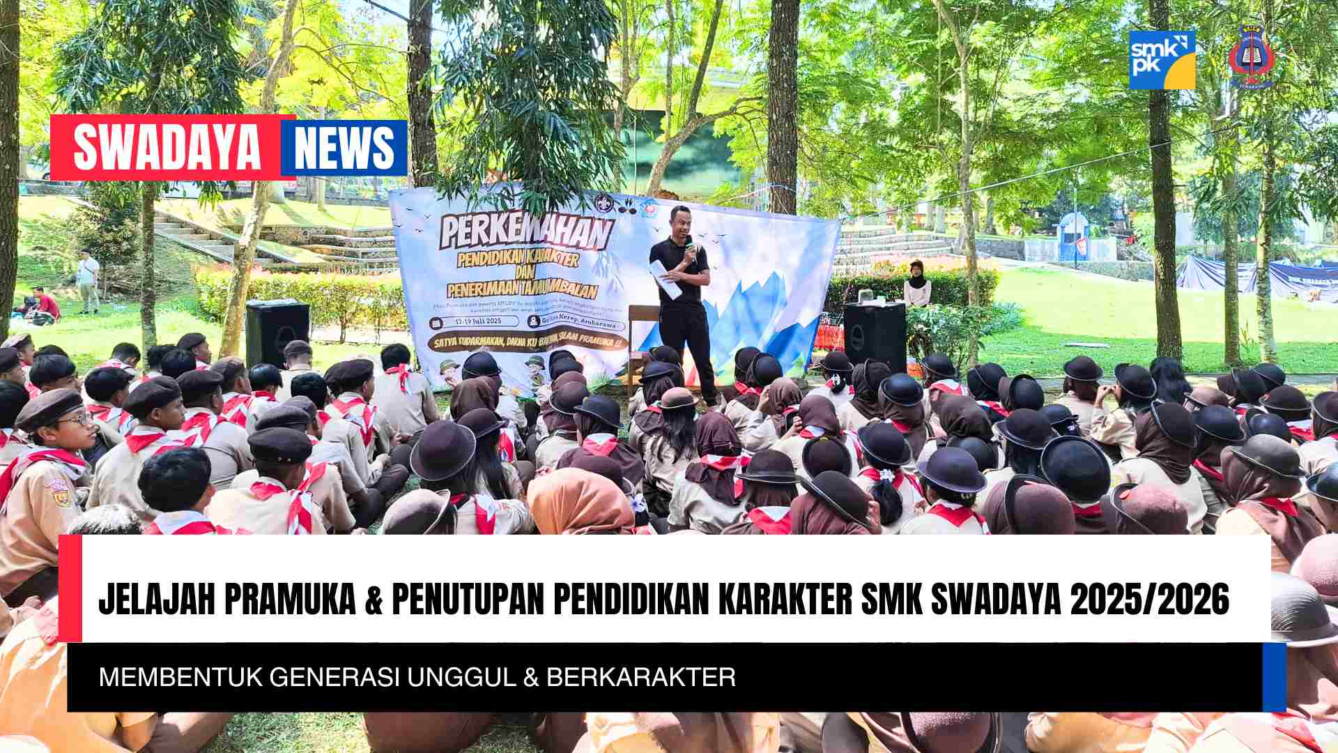 Read more about the article Jelajah Pramuka dan Penutupan Pendidikan Karakter: Membentuk Generasi Unggul di SMK Swadaya Semarang 2025