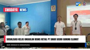 Read more about the article Sukses Digelar! Sosialisasi Kelas Unggulan Bisnis Retail PT Sinar Sosro Gunung Slamat di SMK Swadaya Semarang