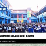 SMK Swadaya Semarang Gelar Jalan Sehat: Momen Kebersamaan dan Hidup Sehat