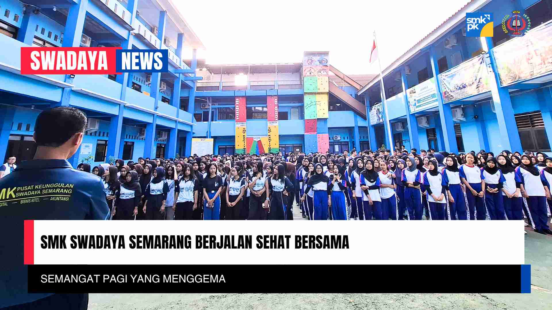 Read more about the article SMK Swadaya Semarang Gelar Jalan Sehat: Momen Kebersamaan dan Hidup Sehat