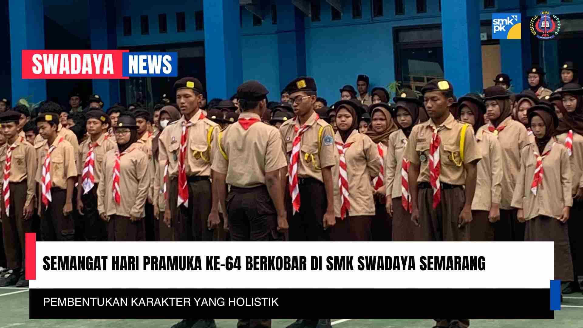 Read more about the article Semangat Hari Pramuka ke-64 Berkobar di SMK Swadaya Semarang