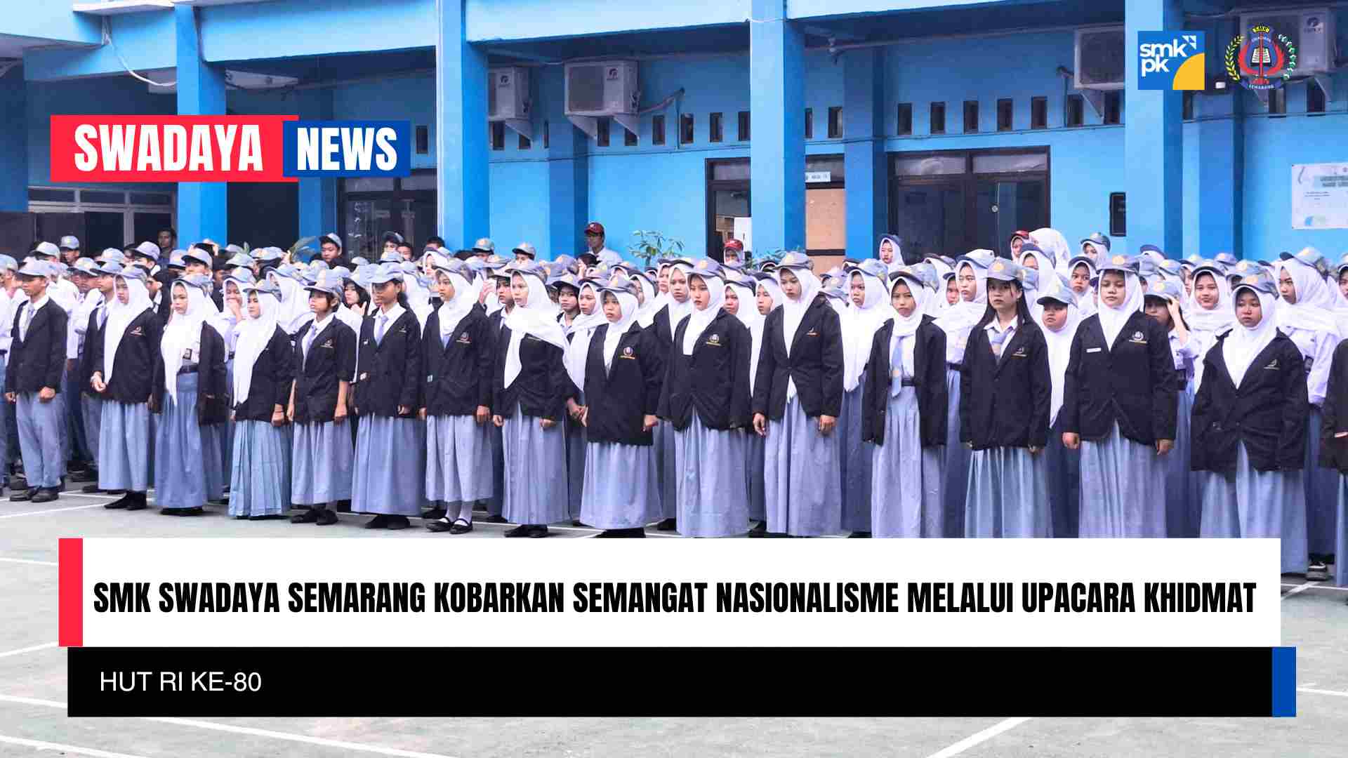 Read more about the article HUT RI ke-80: SMK Swadaya Semarang Kobarkan Semangat Nasionalisme Melalui Upacara Khidmat
