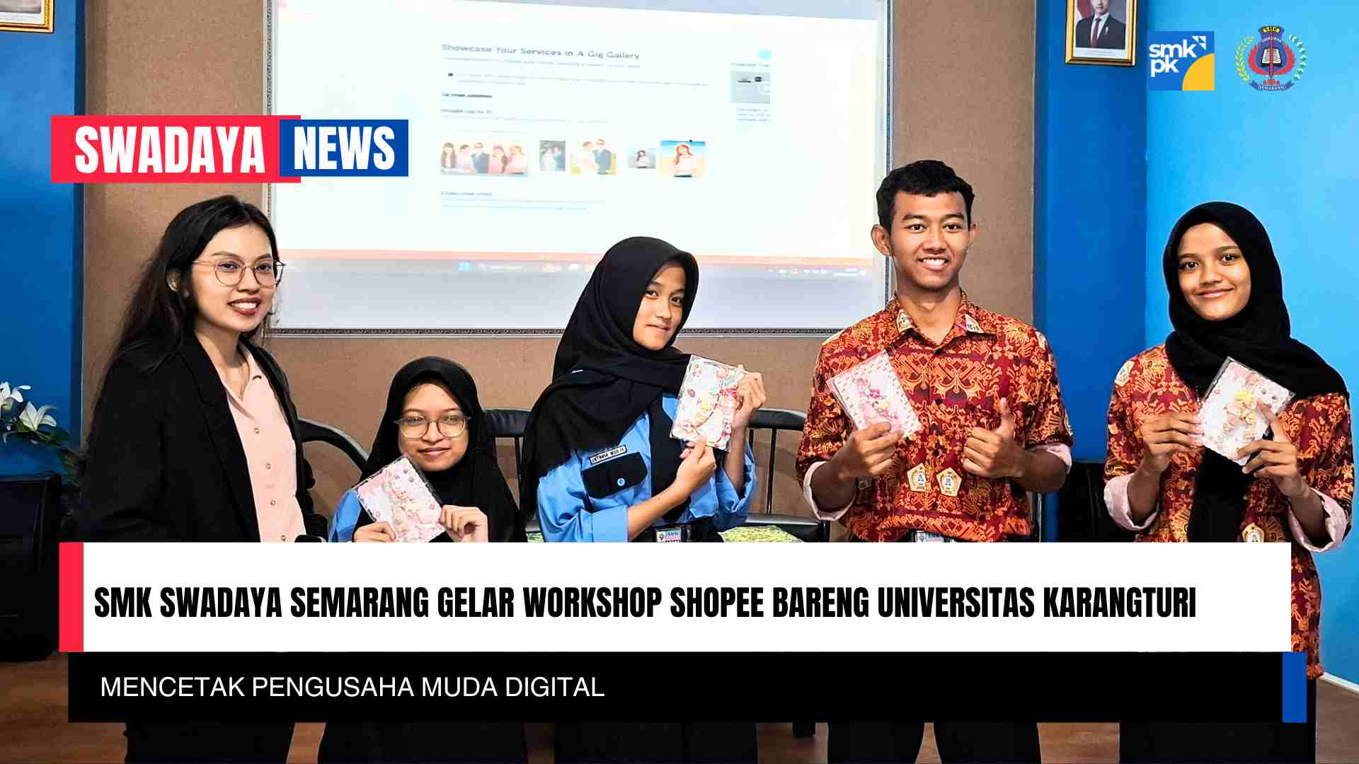 Read more about the article SMK Swadaya Semarang Gelar Workshop Shopee Bareng Universitas Karangturi : Mencetak Pengusaha Muda Digital