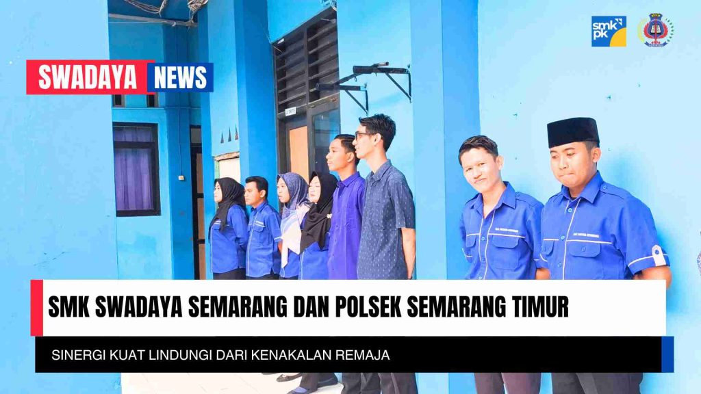Apel Bersama Kapolsek Semarang Timur, SMK Swadaya SMG