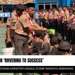 Tegak Calon ‘Rovering To Success’ Ajang Pembentukan Karakter Unggul di SMK Swadaya Semarang