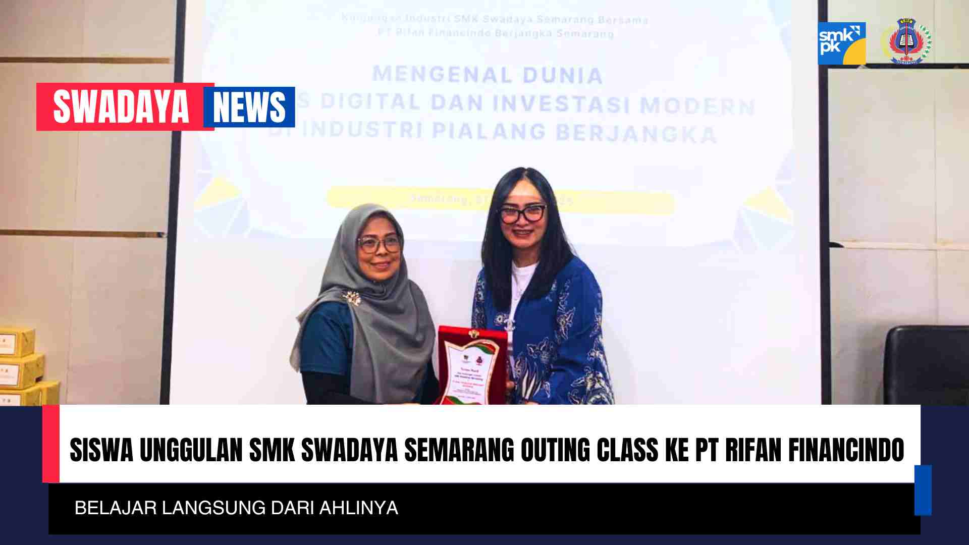 Read more about the article Siswa Unggulan SMK Swadaya Semarang Outing Class ke PT Rifan Financindo : Belajar Langsung dari Ahlinya