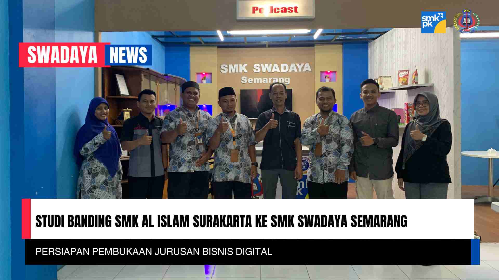 You are currently viewing Studi Banding SMK Al Islam Surakarta ke SMK Swadaya Semarang: Persiapan Pembukaan Jurusan Bisnis Digital