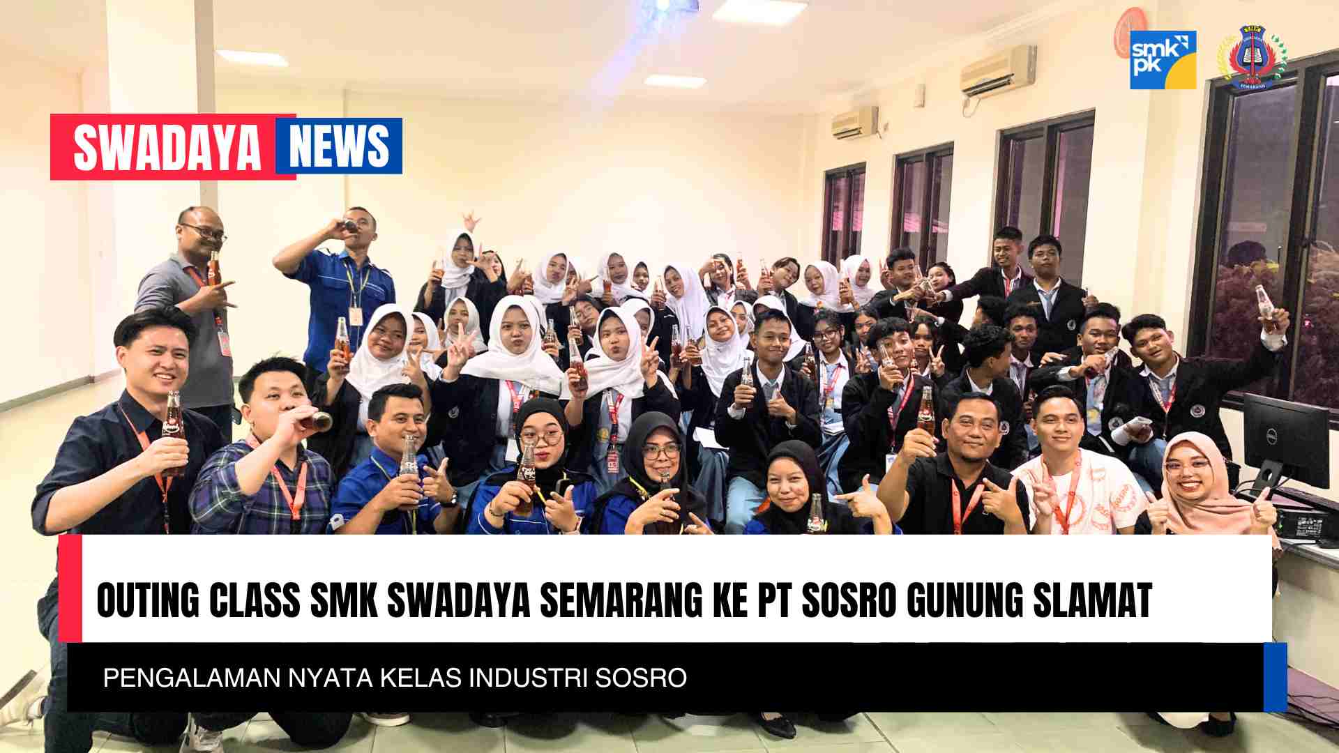 You are currently viewing Outing Class SMK Swadaya Semarang ke PT Sosro Gunung Slamat: Pengalaman Nyata Kelas Industri Sosro