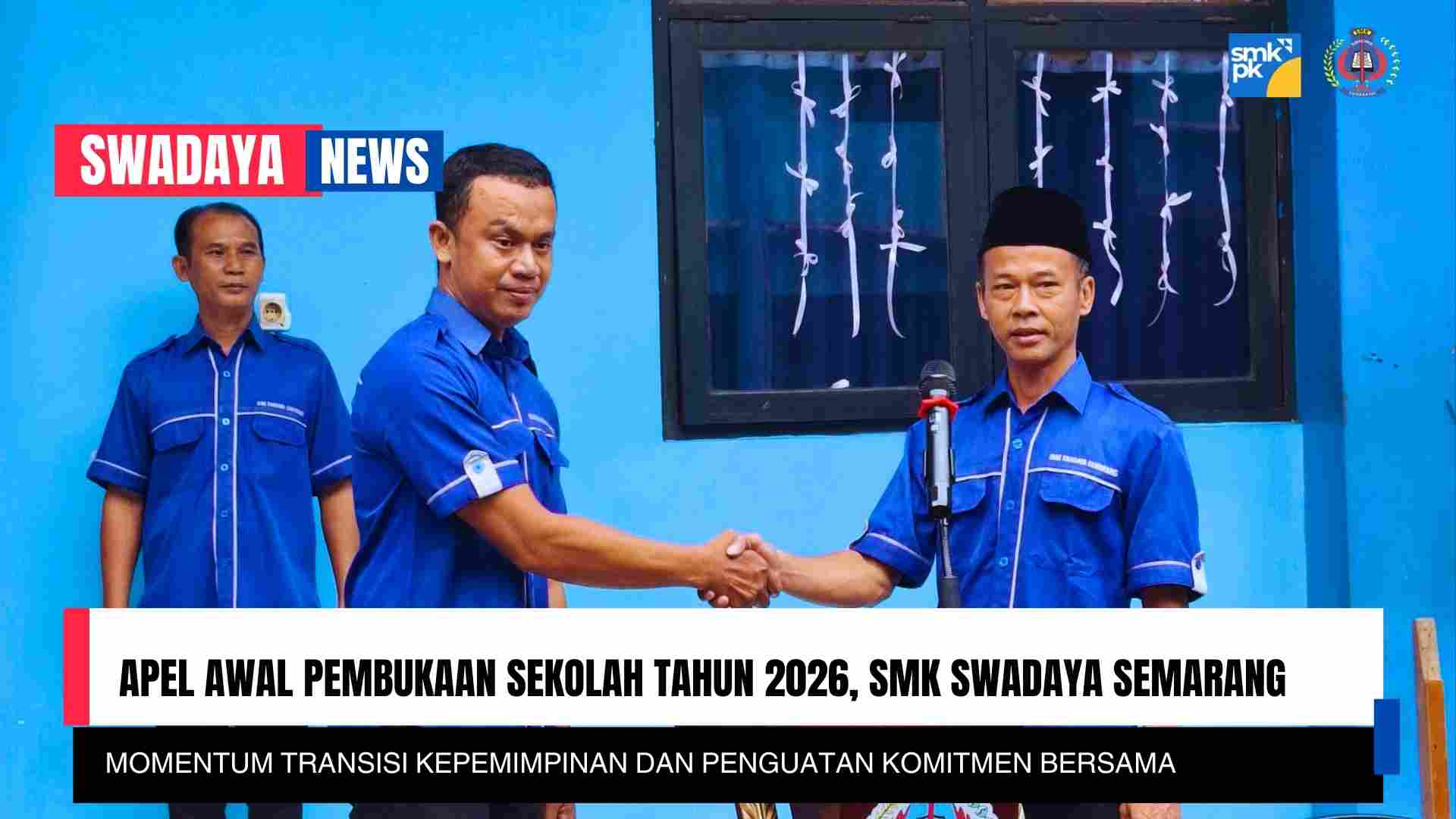 Read more about the article Apel Awal Pembukaan Sekolah Tahun 2026, SMK Swadaya Semarang, Momentum Transisi Kepemimpinan dan Penguatan Komitmen Bersama